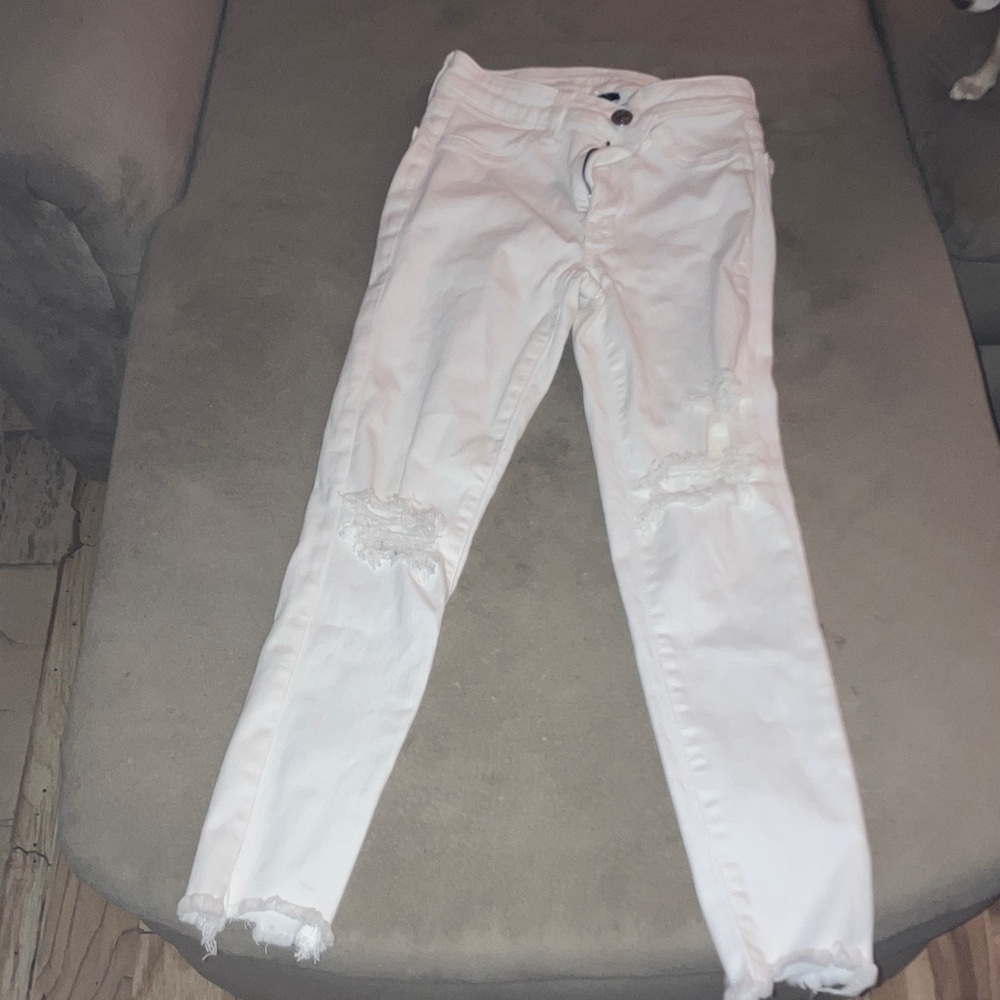American Eagle Outfitters White Skinny Stretch Jeans - New W/O Tags